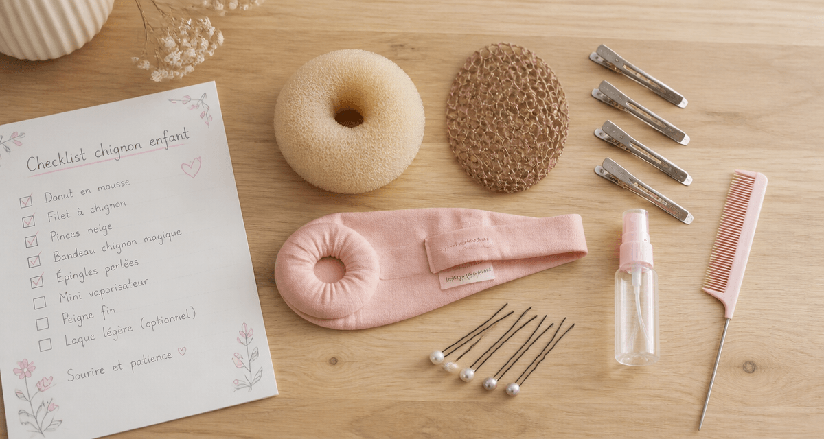 accessoires chignon enfant