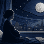 accouchement pleine lune femme enceinte chambre