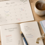 calculer les semaines aménorrhée carnet et calendrier