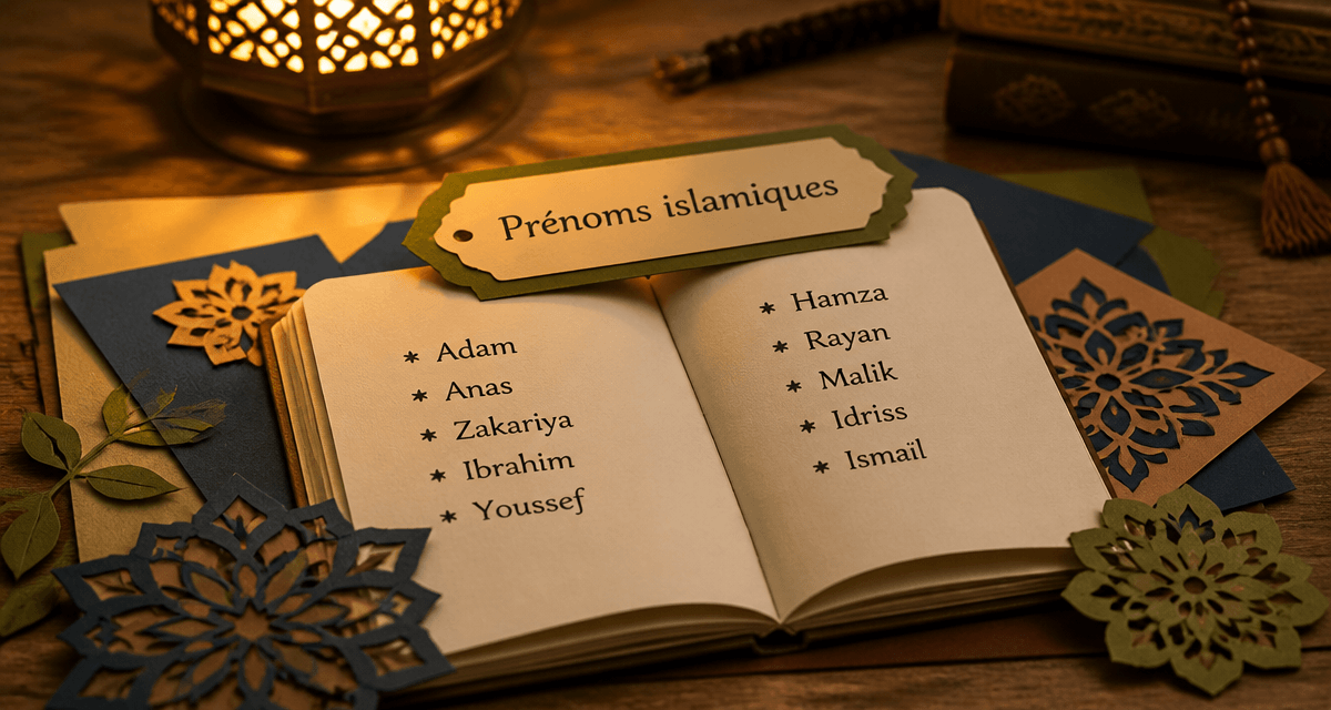 prenom islamique garcon carnet liste