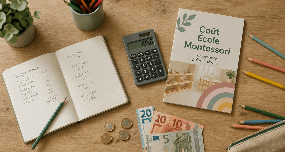 tarif ecole montessori calcul frais