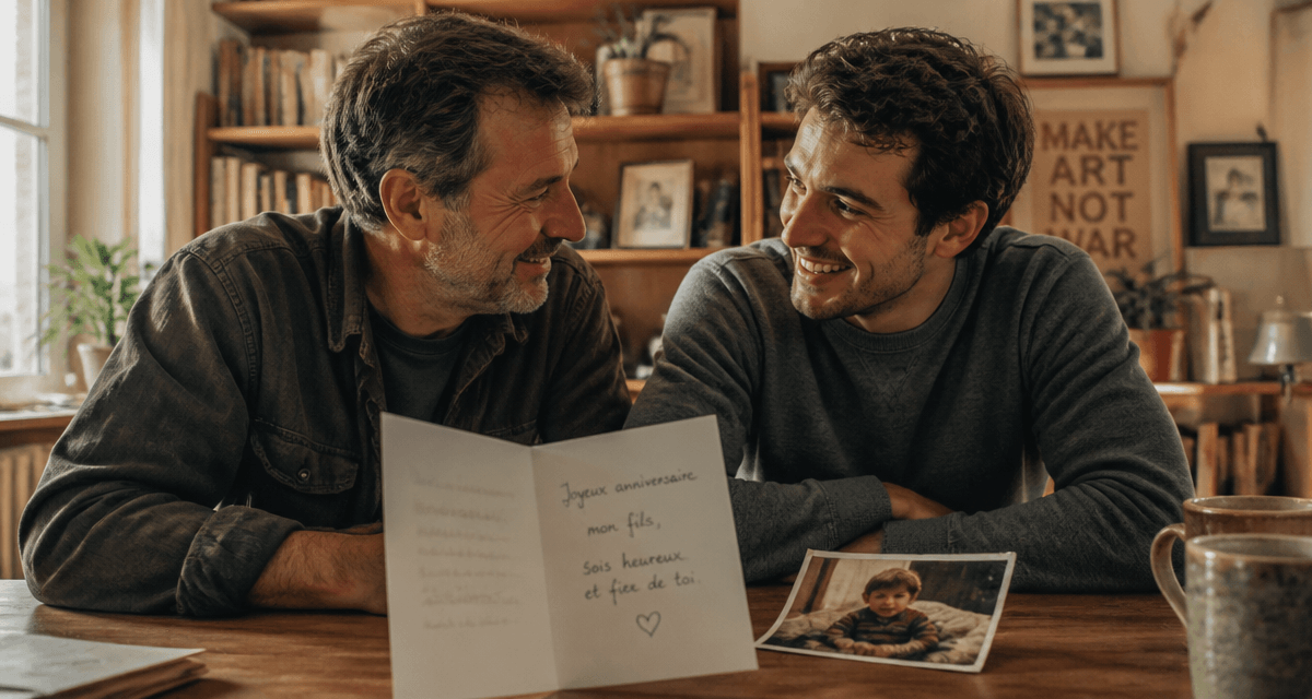 texte anniversaire pour un fils adulte carte et photo