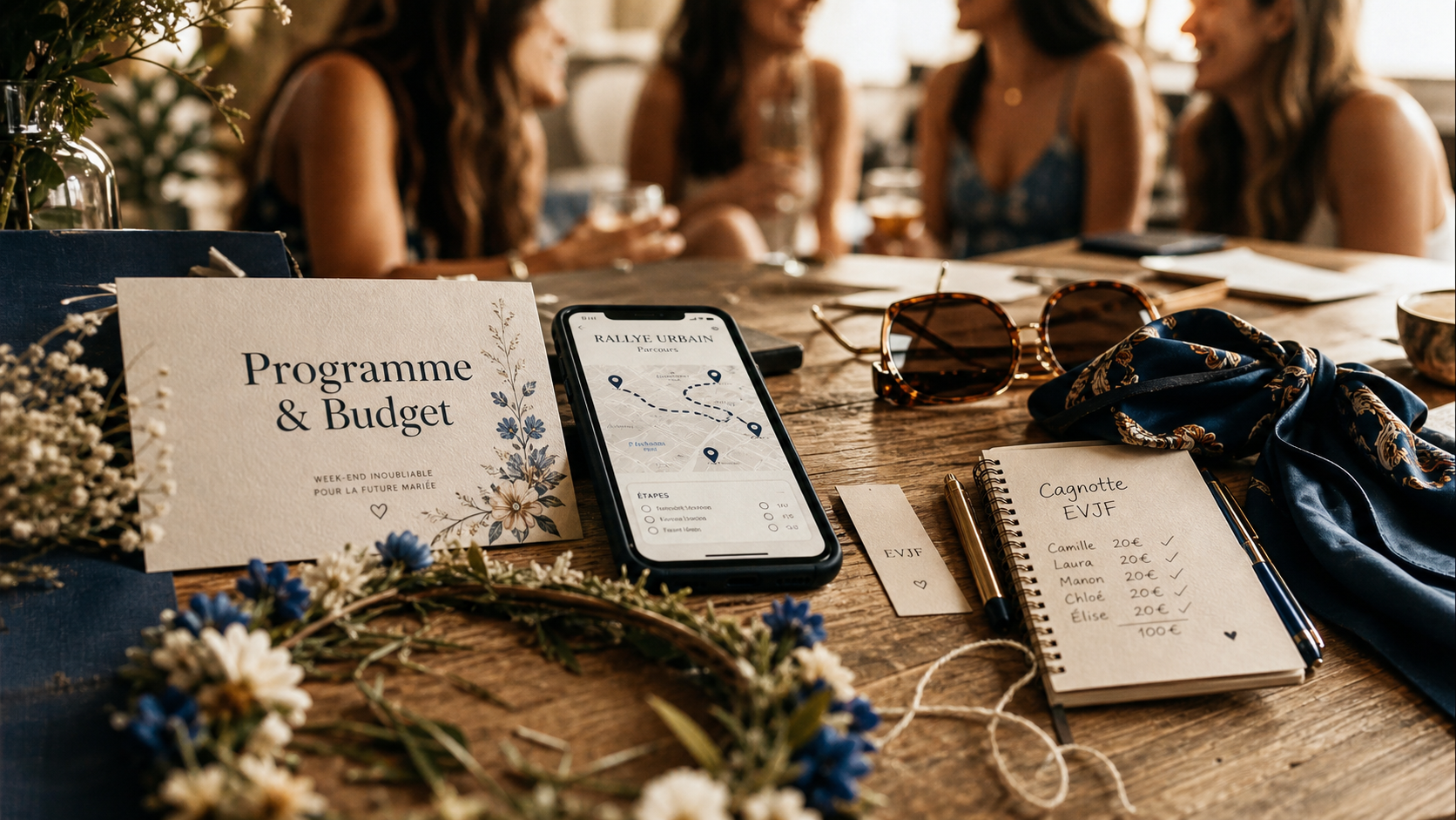 Activités EVJF : documents et programme sans stress, moment entre copines