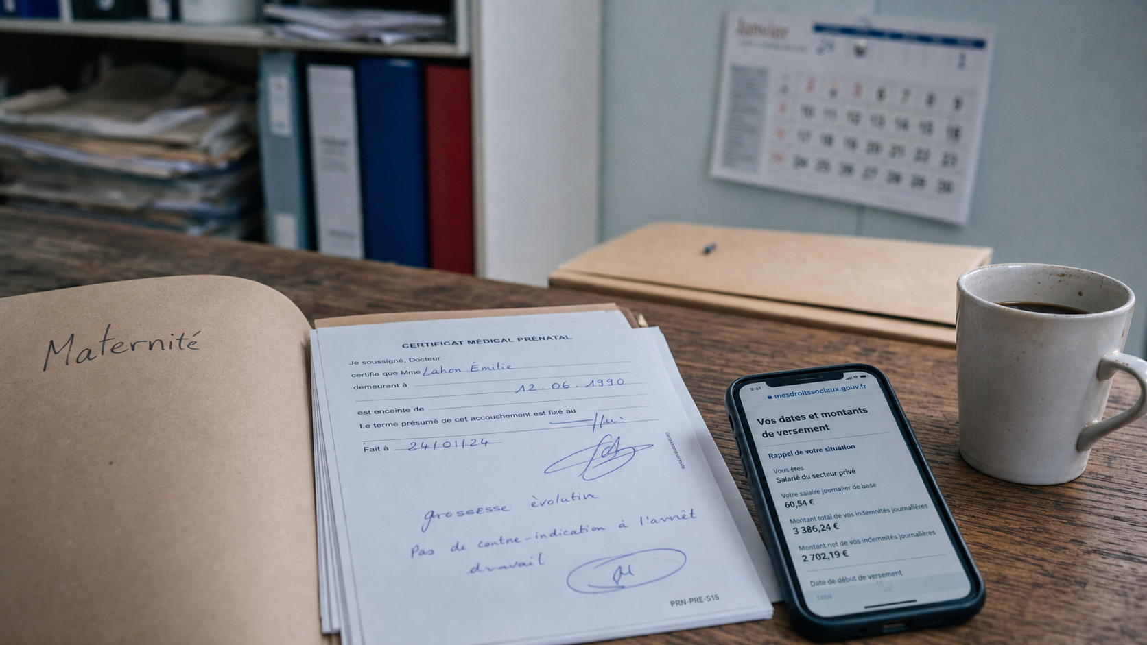 Allocation repos maternel pour indépendantes : démarches et documents