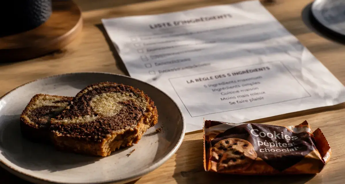 Goûter industriel : étiquettes et alternatives maison