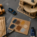 Voiture jouet pour enfant : jouets bois et métal, sécurité et âge