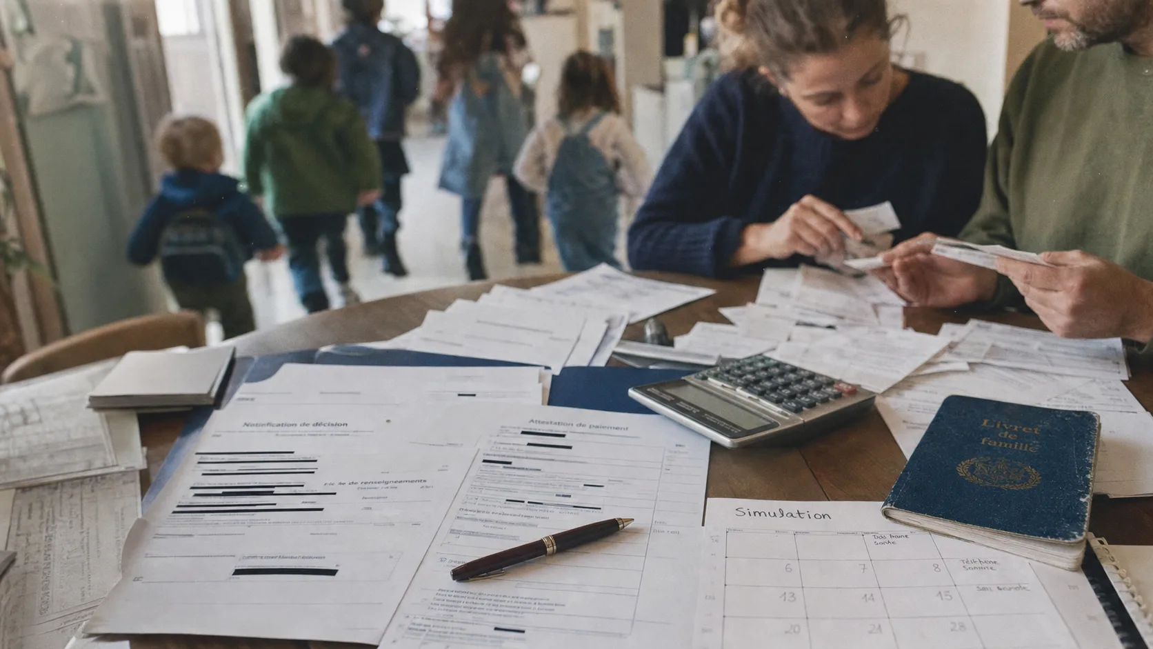 Allocations familiales pour 5 enfants : plafond 98 203 €
