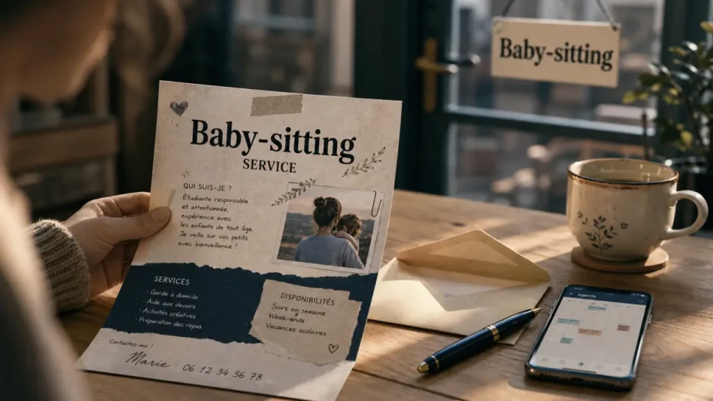 Annonce baby-sitting : modèle prêt à personnaliser, mots rassurants et erreurs à éviter