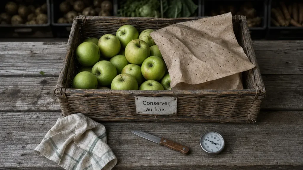 Cave, frigo, placard : où conserver des pommes sans les abîmer ?