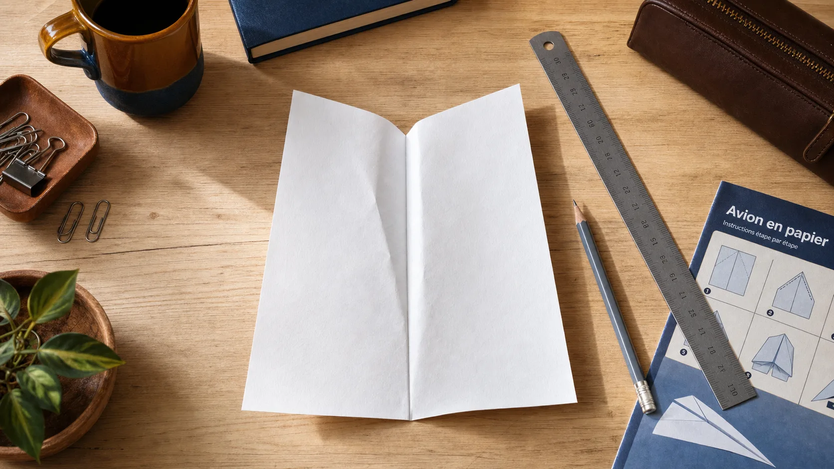 Comment faire des avions en papier qui volent droit : pliage A4, réglages et modèles