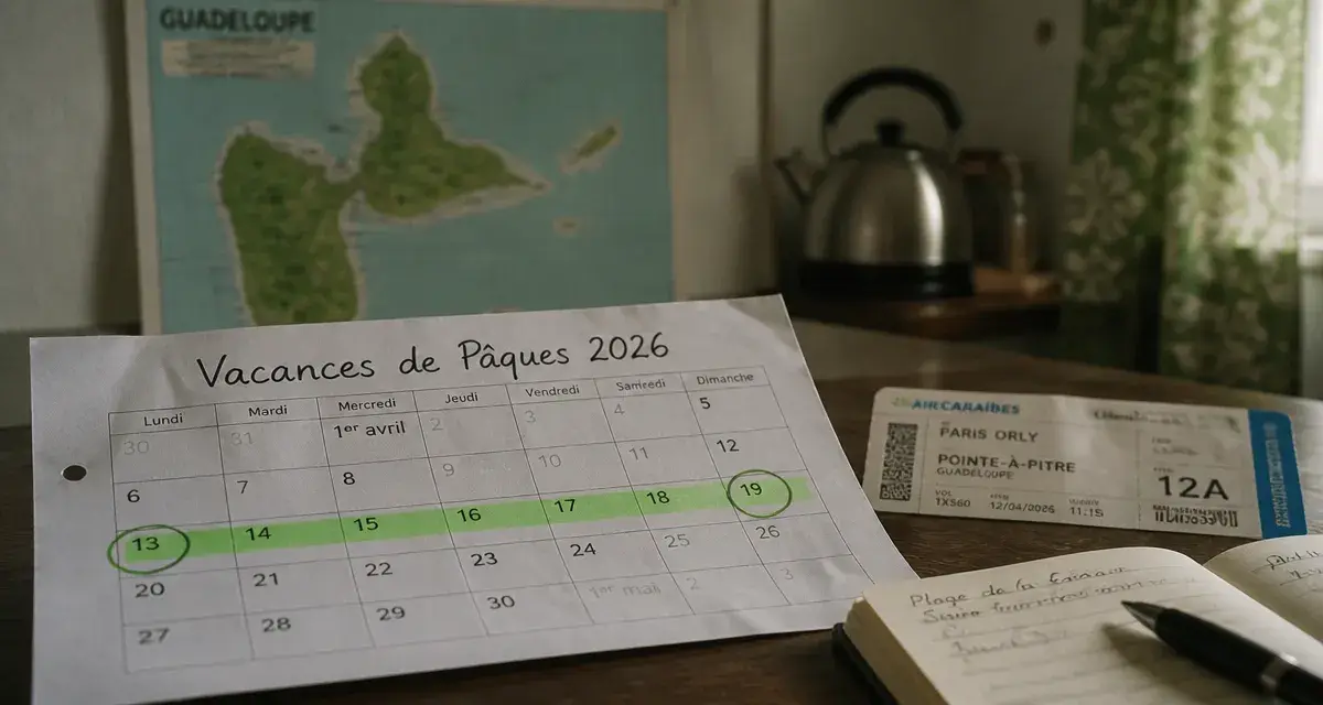 Calendrier guadeloupe vacances scolaires : dates et reprise des cours