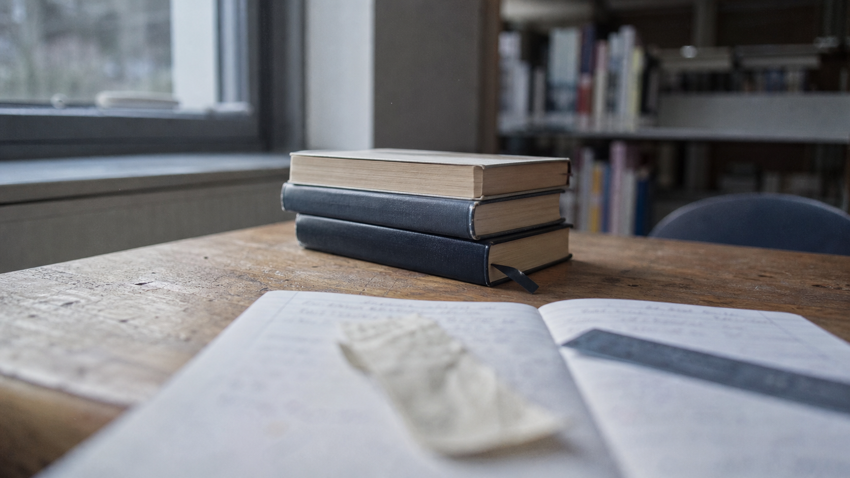 Livre pour la seconde : cahier et livres scolaires au CDI