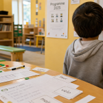 Nouveau programme maternelle 2025 : langage et maths en école maternelle