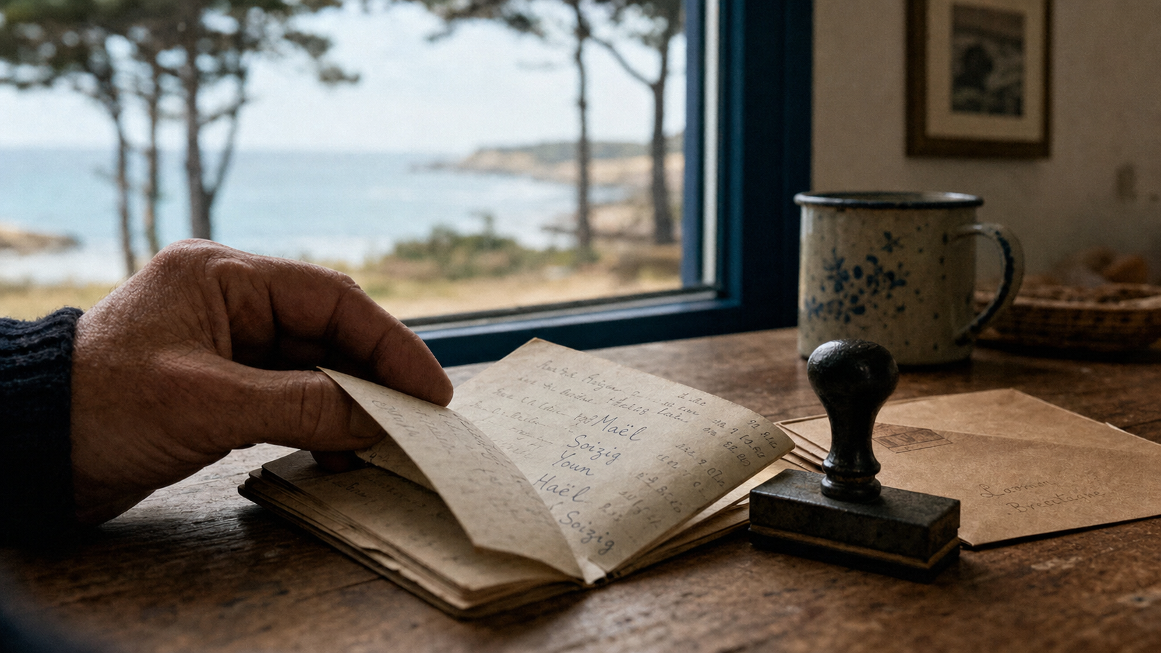 Prénom breton : carnet avec Maël et Soizig en Bretagne
