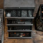 Rangement outil en atelier : servante et boîtes à outils pour optimiser l’espace
