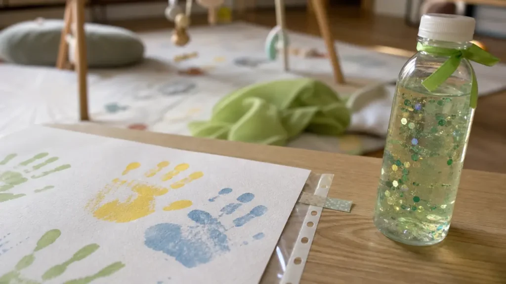 Activités de printemps pour bébé, des jeux sensoriels simples pour 0 à 3 ans