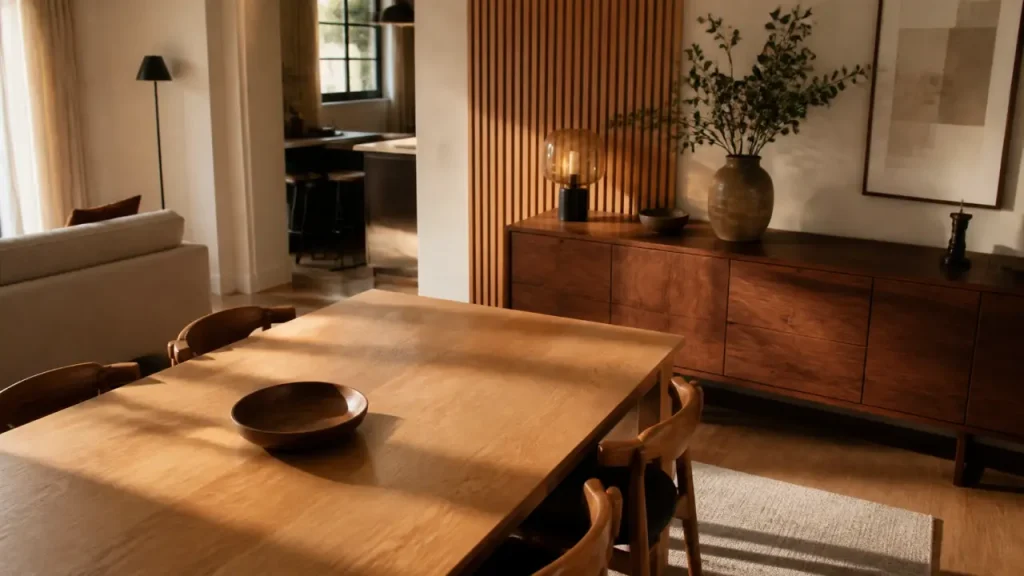 Décoration bois : 3 essences pour agrandir vos pièces et 4 règles pour un style moderne