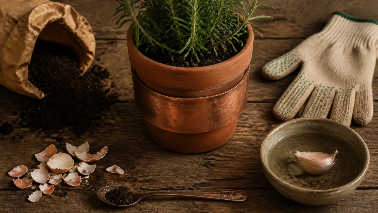 Répulsif naturel limace : cuivre, ail et marc de café pour éloigner les limaces