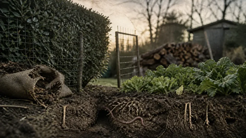 Rongeurs du jardin : reconnaître les galeries, les crottes et les dégâts qui trahissent leur présence