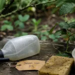 Savon noir pucerons : pulvérisateur sur feuilles, dosage 5%