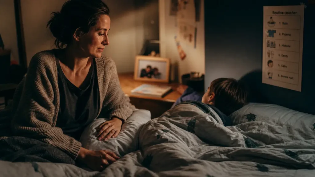 Sommeil enfant 2 ans : 11 à 12 heures, sieste et réveils nocturnes sans panique