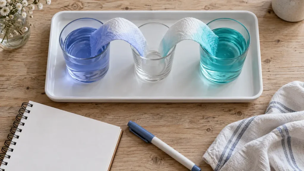 5 expériences scientifiques pour enfants à faire en famille avec du matériel courant
