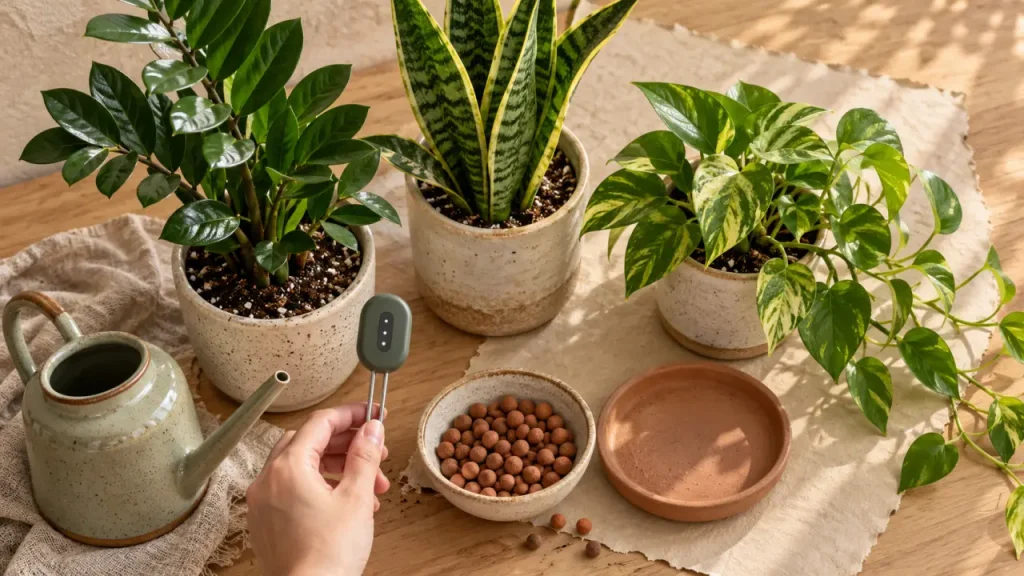 Plantes d’intérieur faciles : lesquelles choisir quand on oublie d’arroser ?